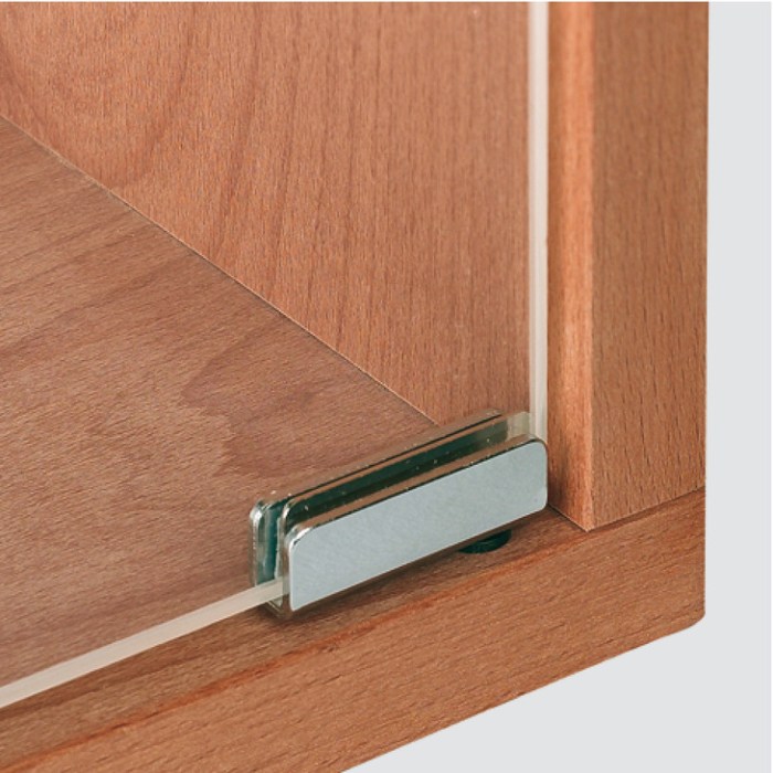 Glass door hinges