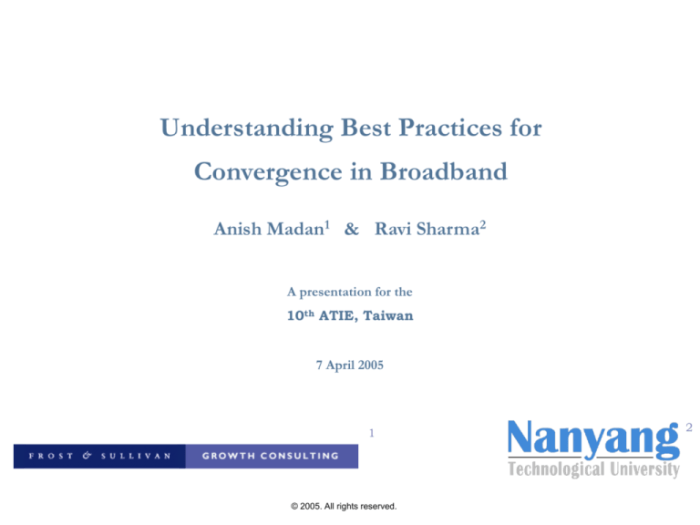 Media convergence server best practices