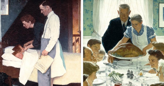 Norman Rockwell's Freedom of Speech: A Psychoanalytic Critique