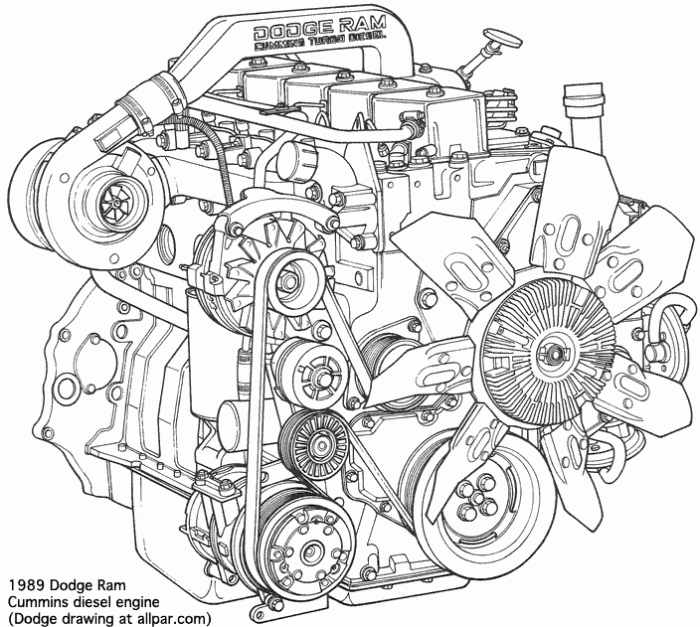 Cummins 6.7 belt diagram