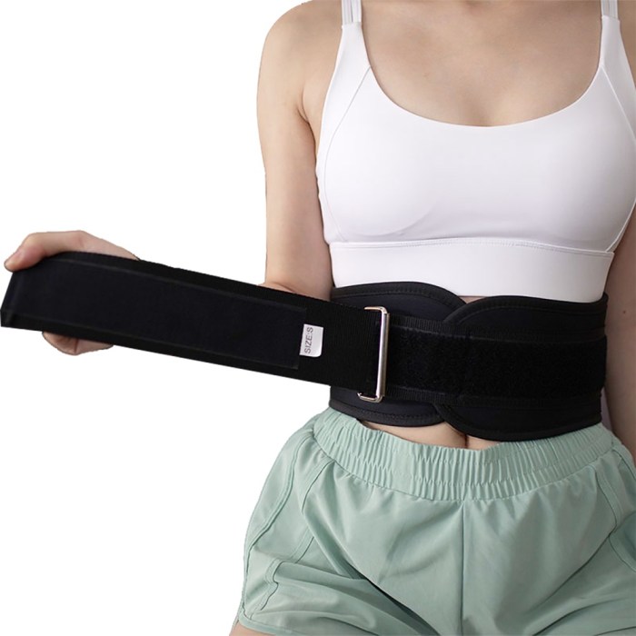 Waist size belt