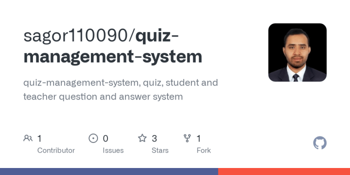 Mini Exams for Quiz Management Tools