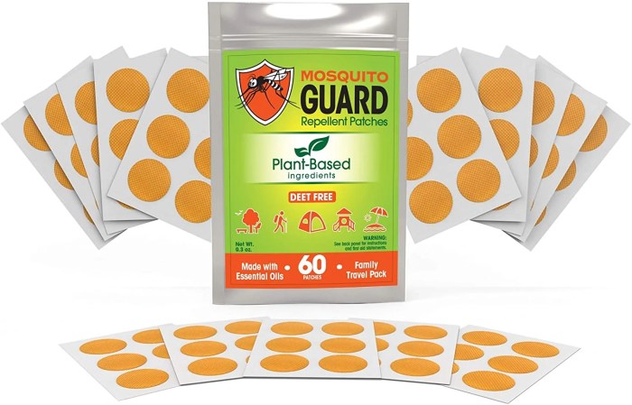 Mosquito repellent patch natural 12pcs zoom tap