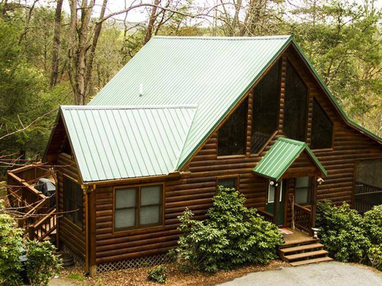 Georgia mountain cabin rentals map