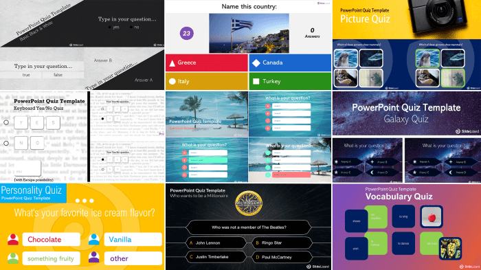 Mini Exams for Quiz Reskinned Quizzes Tools