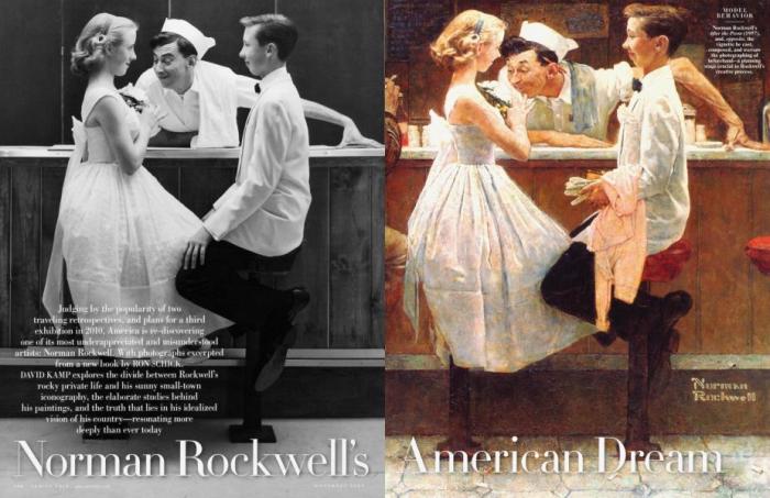 Rockwell norman fdr freedoms 1943 oil