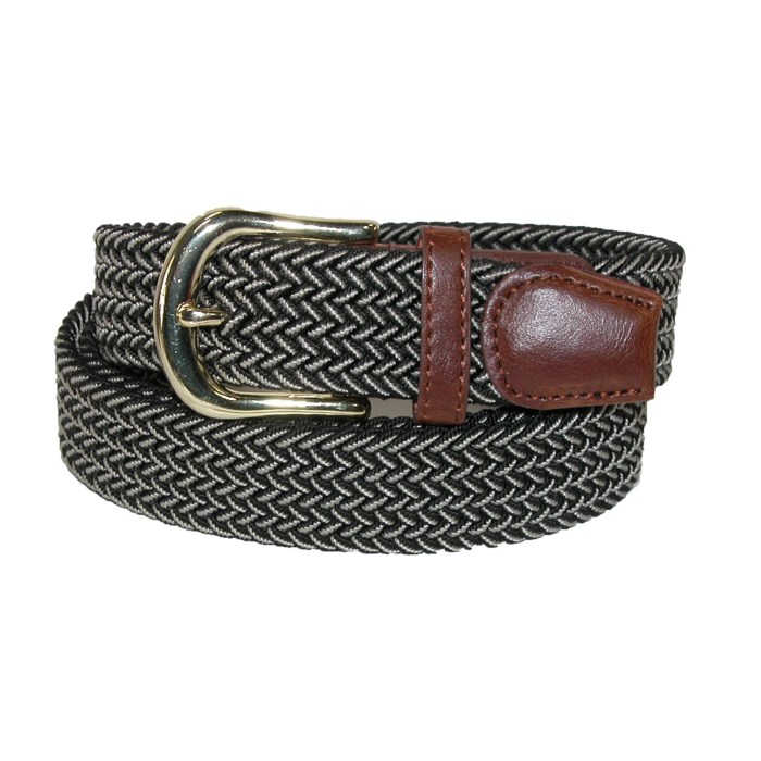 Stretch belts for men