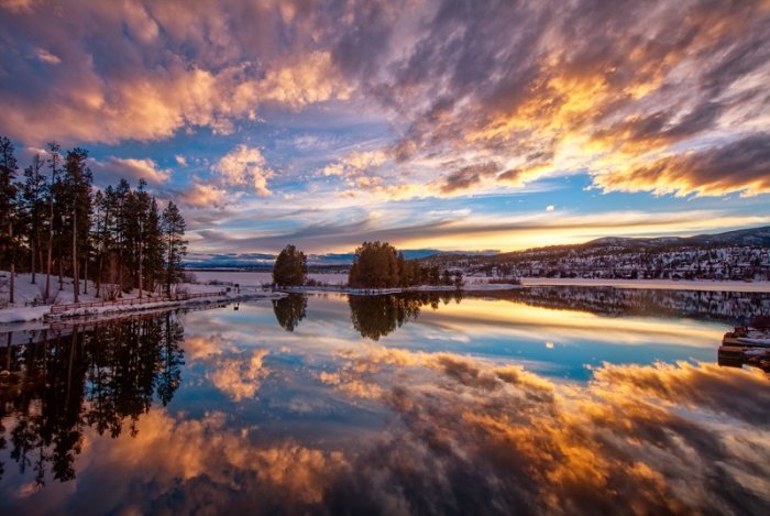 Shadow mountain lake