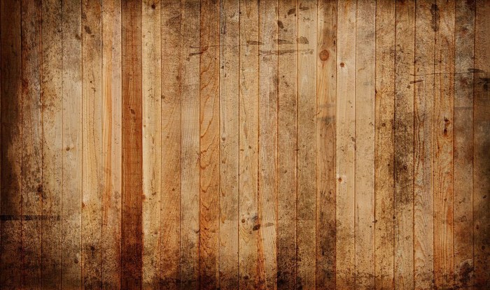 Wooden backdrop