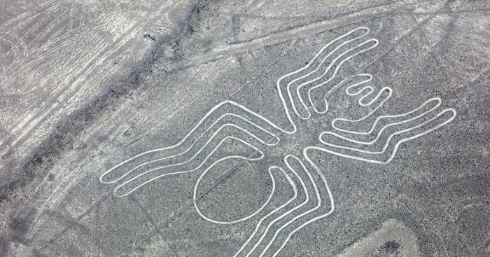 Nazca history blowing hiding