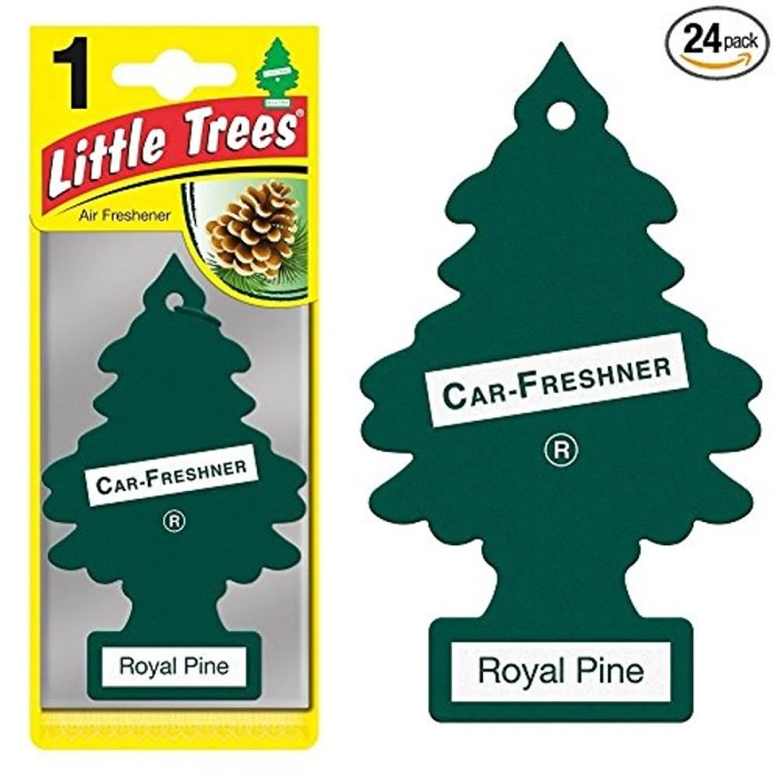 Wood car air freshener