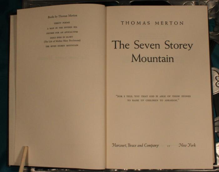 Merton seven story mountain