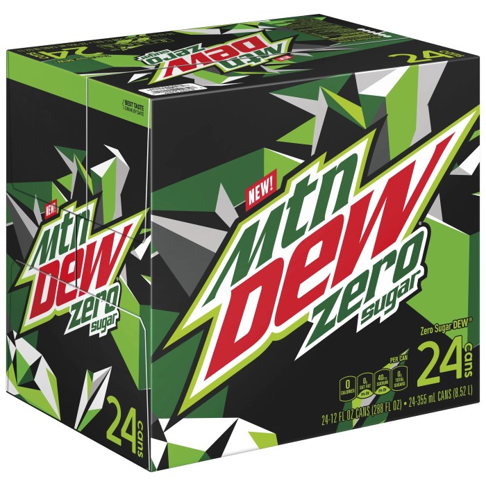 Mountain dew zero