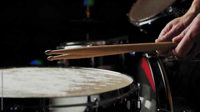 Wood shell ring on drums