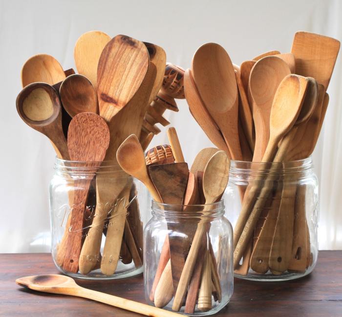 Wooden spoon sets