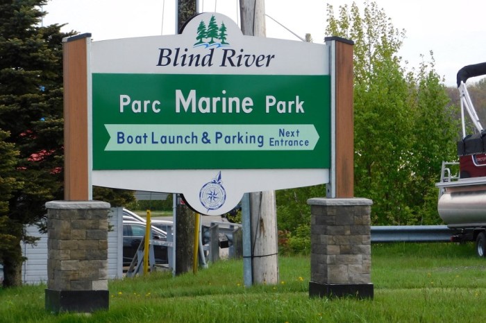 Blind river visitor centre