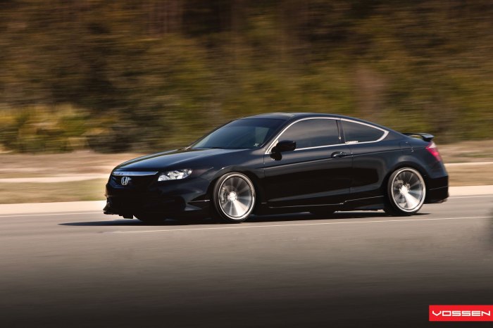 Honda accord black wheels