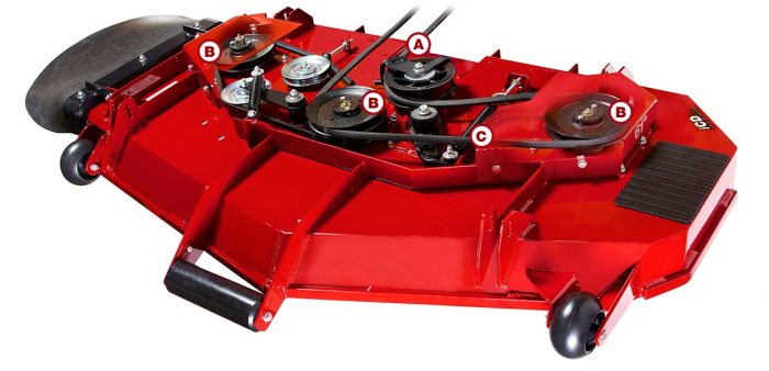 Ferris z3x belt diagram