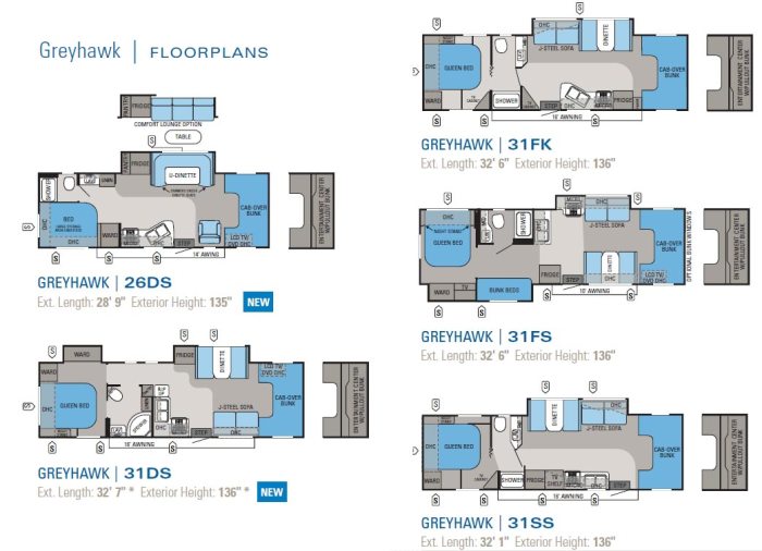 1993 jayco eagle class c floor plans