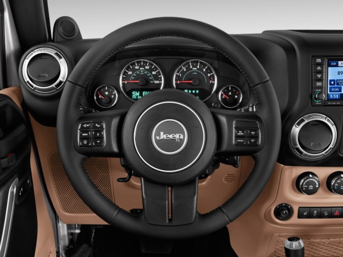 Jeep steering wheel