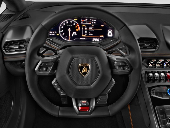 Lambo steering wheel