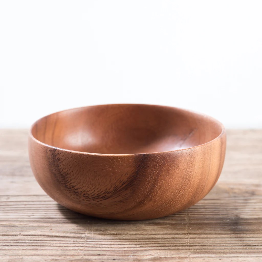 Wood bowl