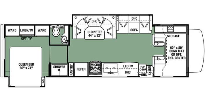 2012 forest river forester 3011ds specs