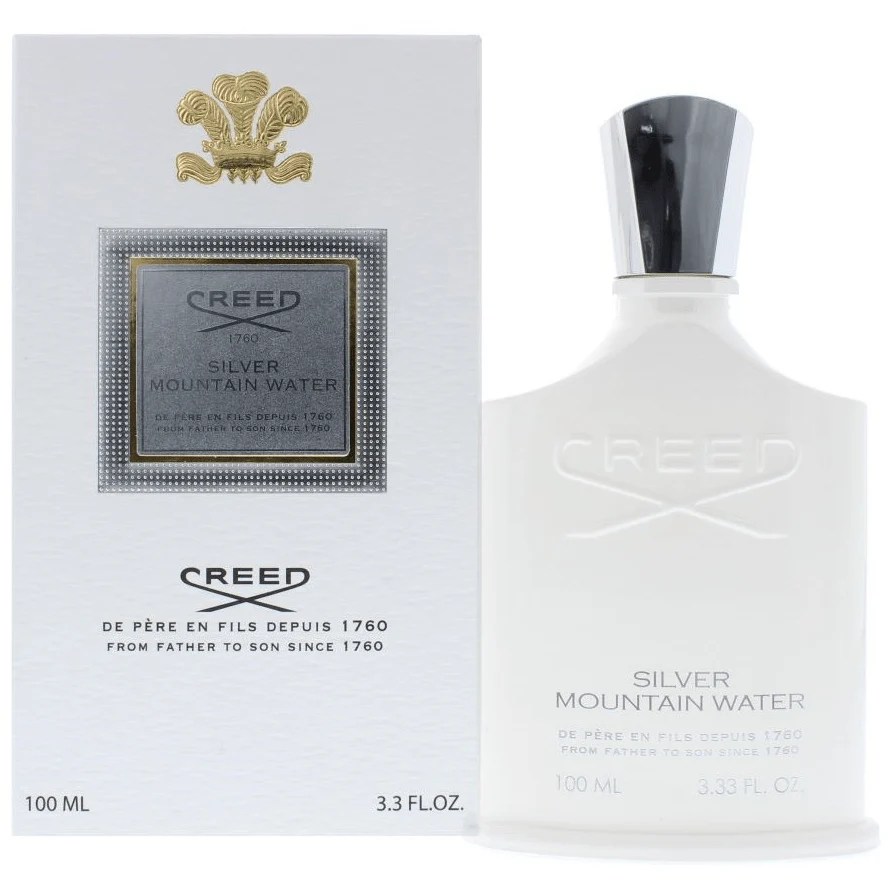 Creed mountain silver water perfume 120ml men women unisex oz pk buyon