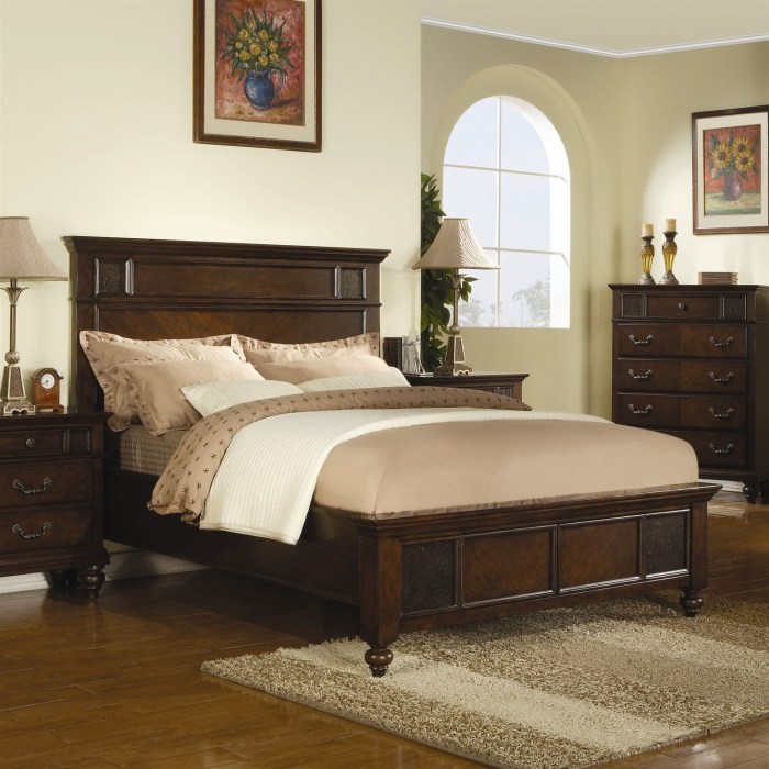 Bed french double rustic king frame size oak solid super wood ebay furniture kingsize bedroom