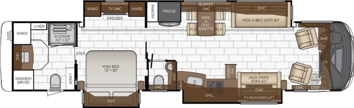 91 newnan mountain aire travel trailor floor plan