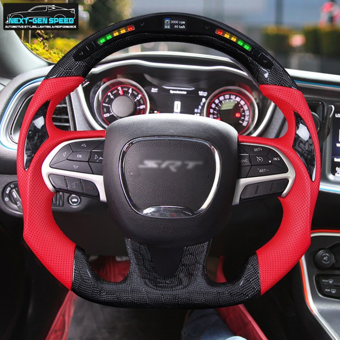 Carbon fiber steering wheel