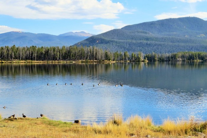 Shadow mountain lake