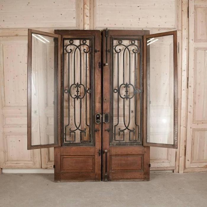 Vintage french doors