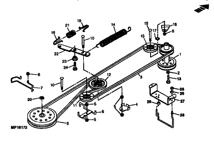 700rks 40800 feeder belt size