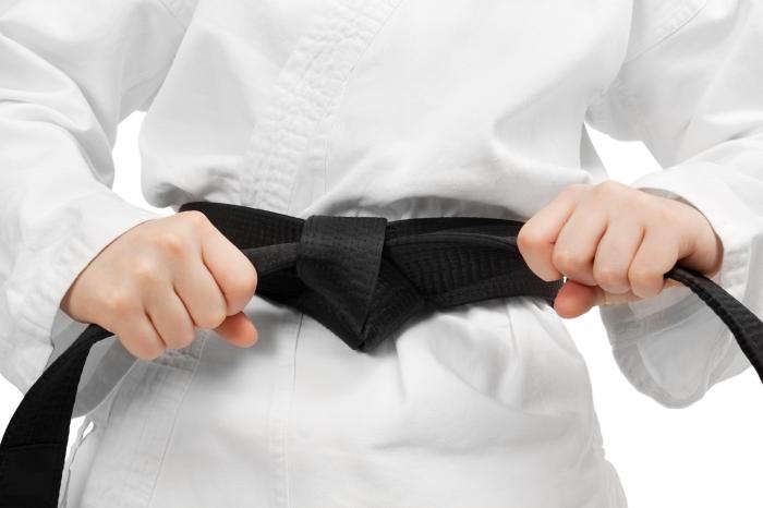 Black belt taekwondo