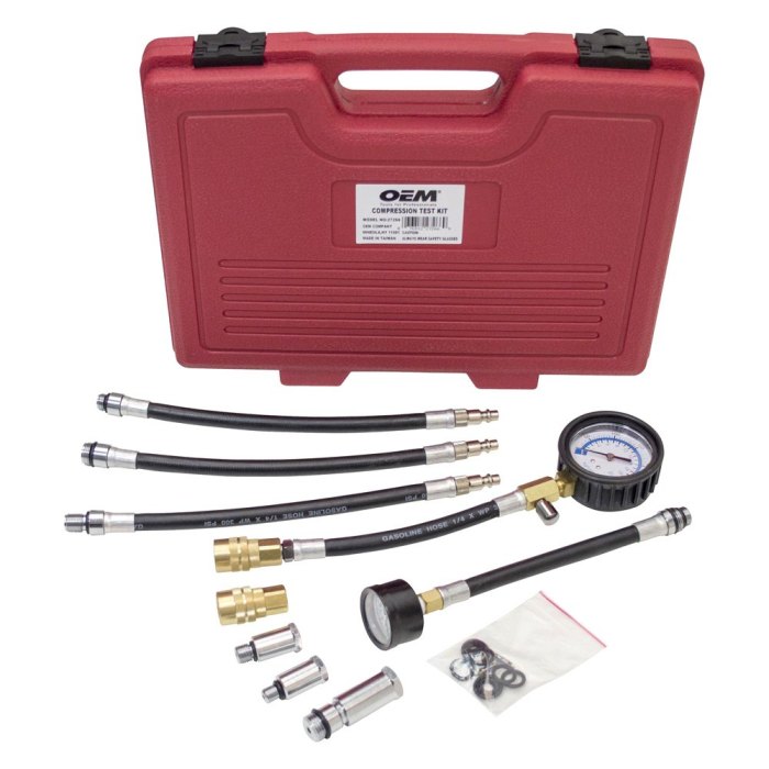 Compression sealey diesel engine test master kit diagnosing device