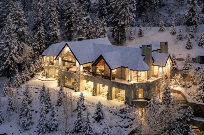 House in the mountains