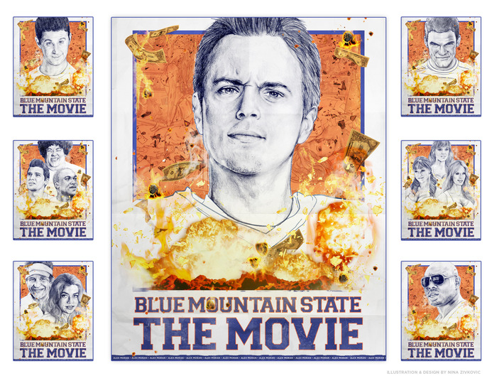 Blue mountain state key art