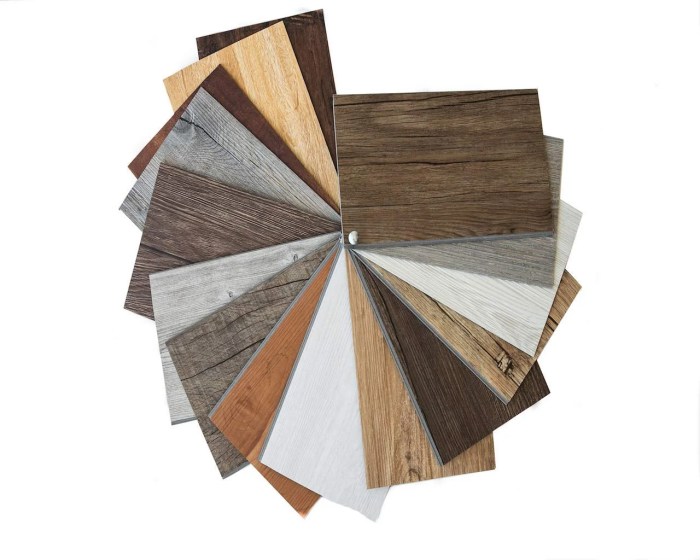 Peel and stick wood panels