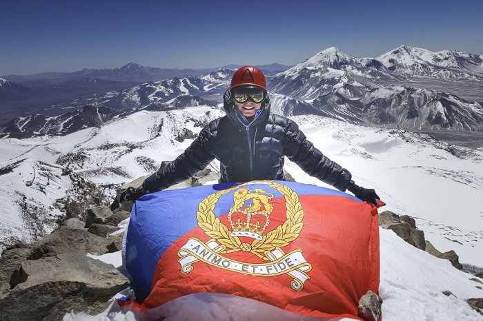 Mountaineering in chile