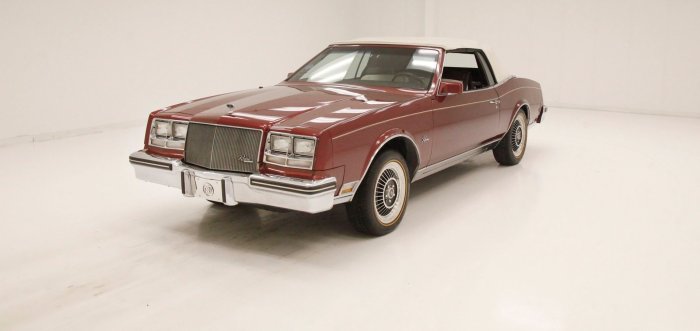 Riviera convertible buick 1985 sale