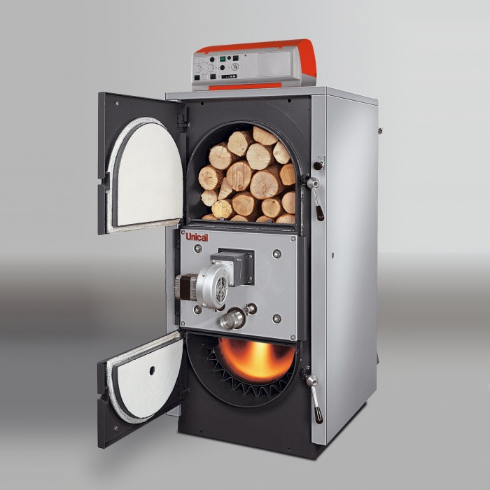 Large wood furnace