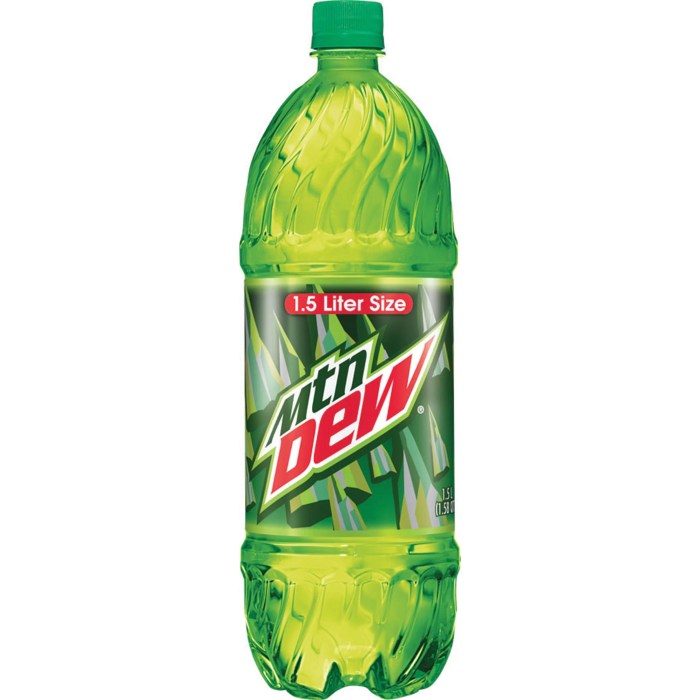 Bottle mountain dew