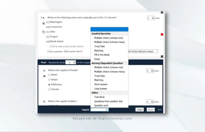 Mini Exams for Quiz Third-Party Quizzes Tools