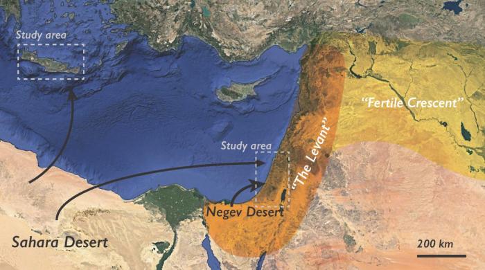 Mountainous region of the levant