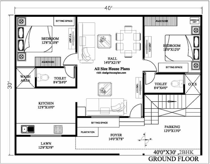 House plans 40800 sq ft