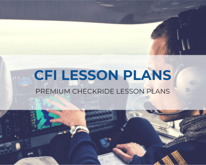 Cfi lesson plans