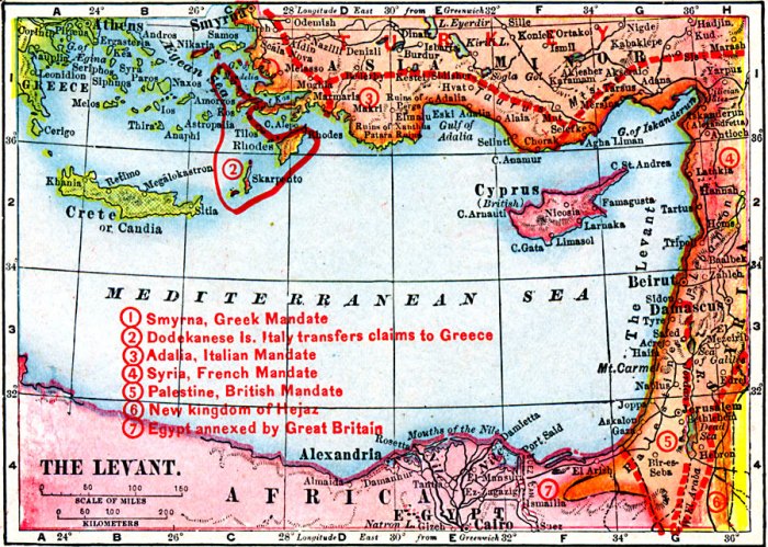 Mountainous region of the levant