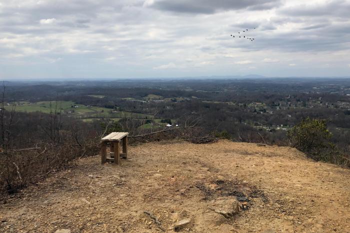 Tn johnson city buffalo mountain park overlooking usa comments hiking