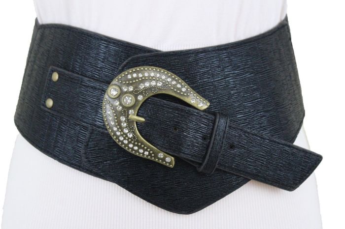 Belt wide leather